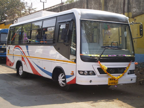 27 Seater mini bus on hire in mumbai